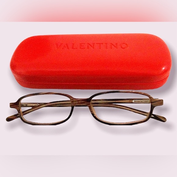 Valentino Glasses Retro Designer Eyeglasses + Case - Picture 4 of 15